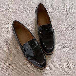 Franco Sarto Patent Leather Loafers